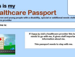cover of hospital passport