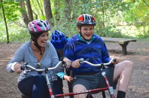 adaptive cycling session