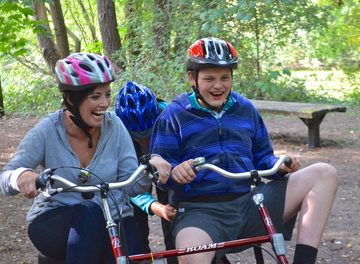 adaptive cycling session