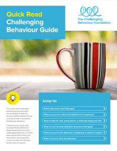 Quick Read Challenging Behaviour Guide