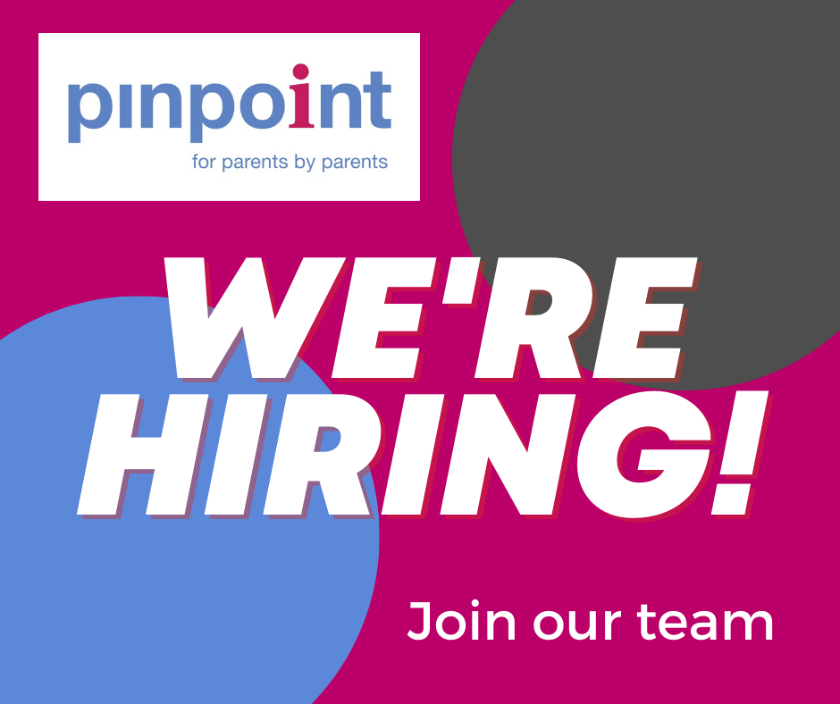 Pinpoint Logo. We're Hiring! Join our team