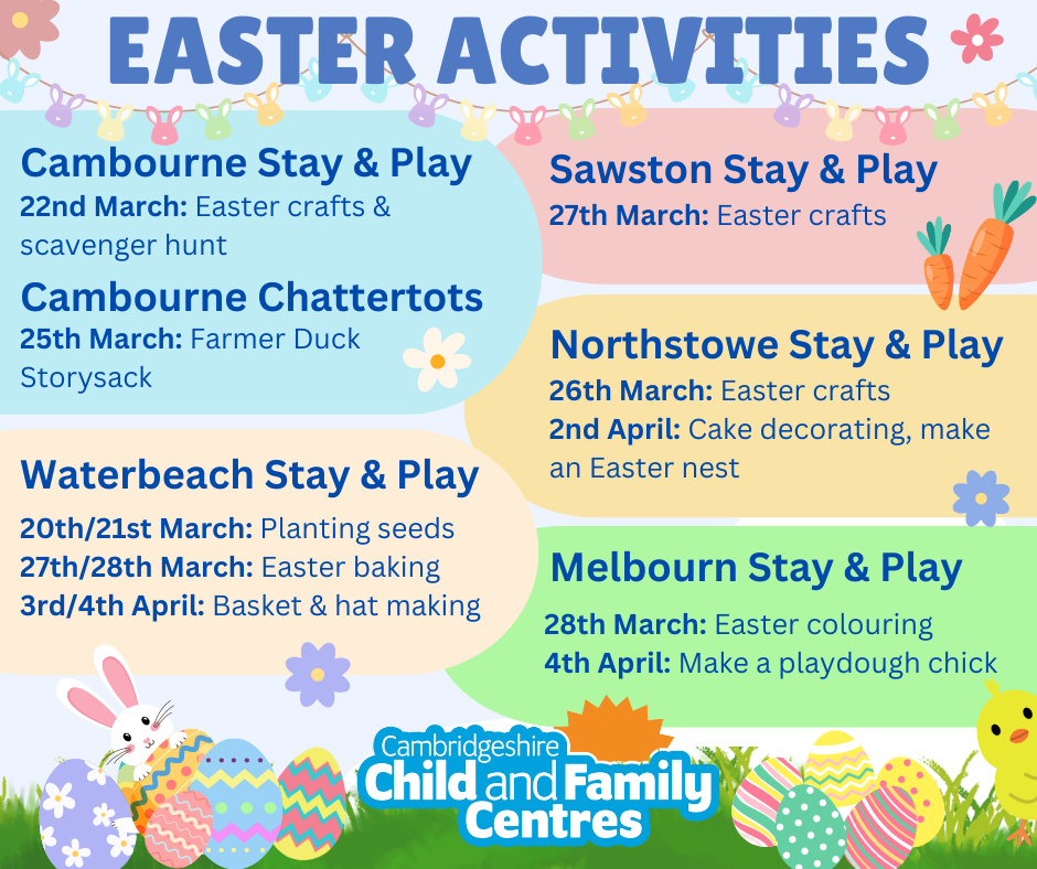 Easter Activities at Child and Family Centre