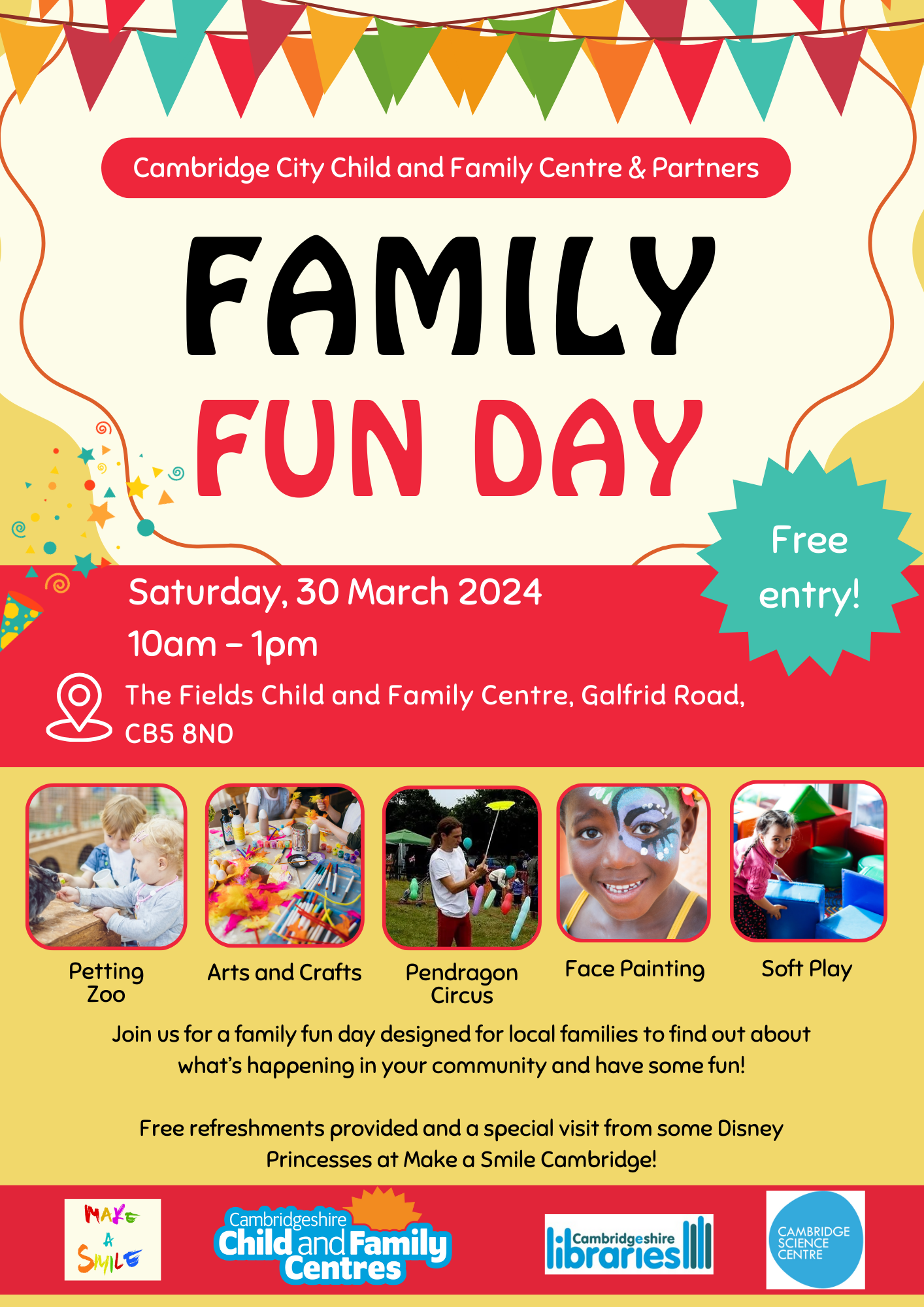 Family Fund Day. Child and Family Centre 30 March 2024
